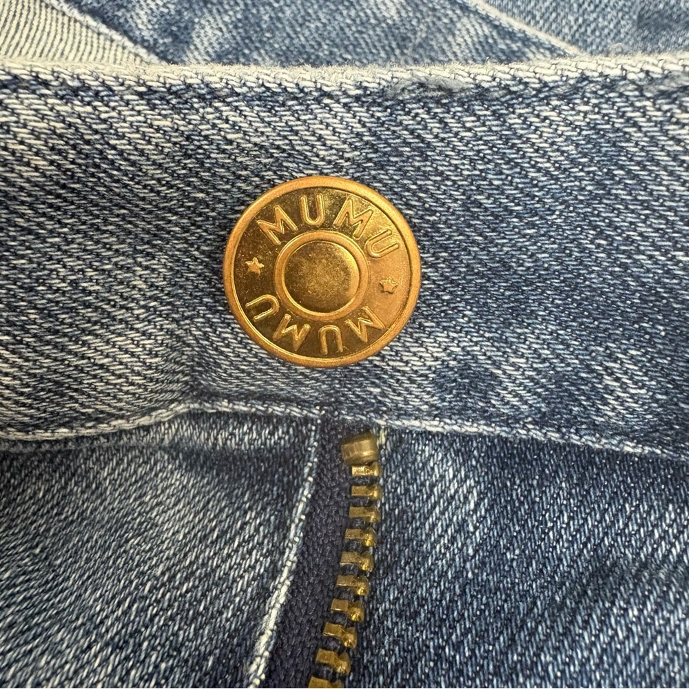 SMYM Hawn Bell Jeans In Sky Rider Size 29 - Picture 7 of 8